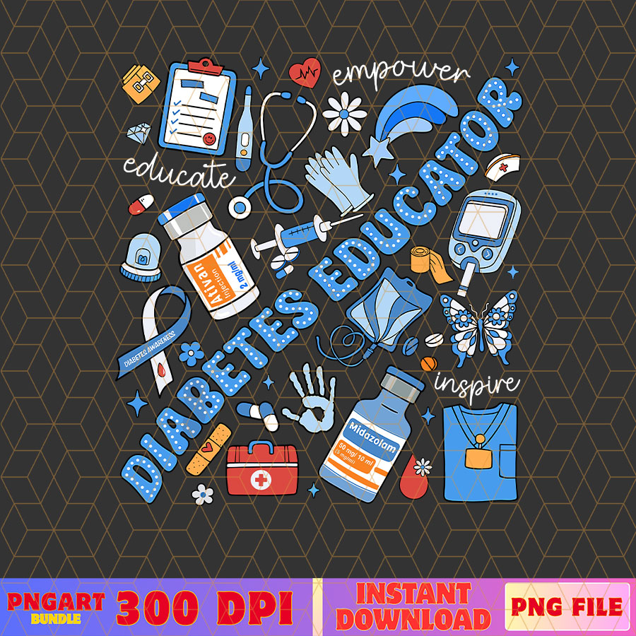 Diabetes Educator Png T1D Nurse Diabetes Awareness Png