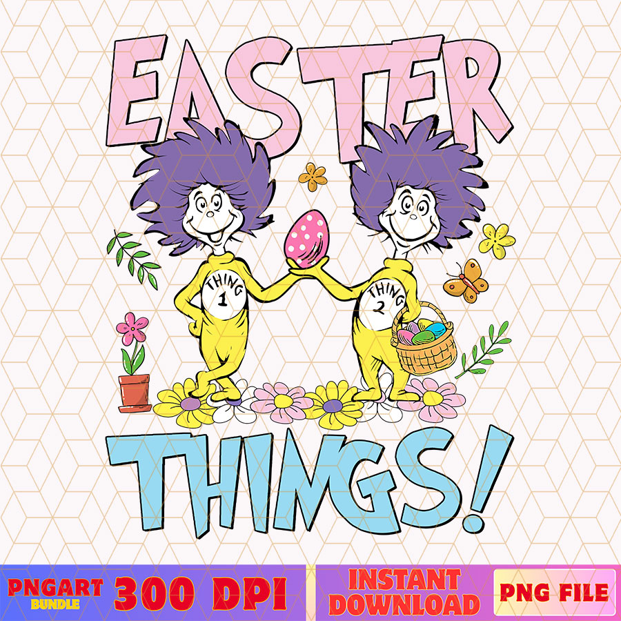 Dr Seuss Easter Things Png Happy Easter Day Png