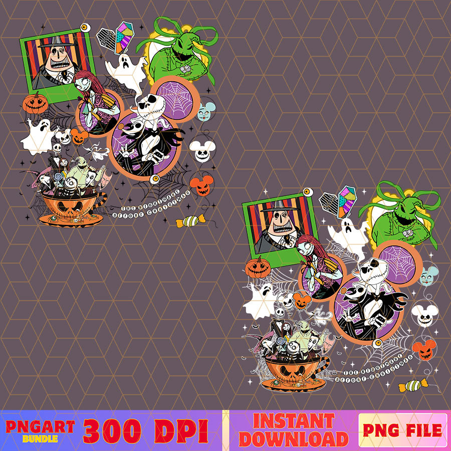 Nightmare Before Christmas Png Spooky Season Halloween Png