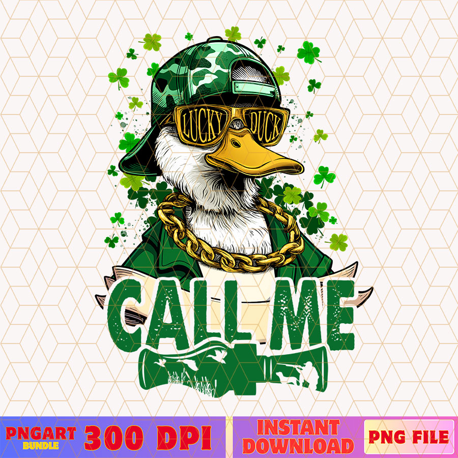 Call Me Boys St Patricks Day Png Duck Lover Png
