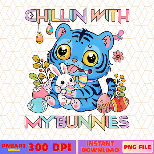 Chilling With My Bunnies Png Derpy Huntrix Easter Day Png