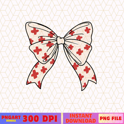 Coquette Nurse Bow Halloween Png Spooky Nurse Png