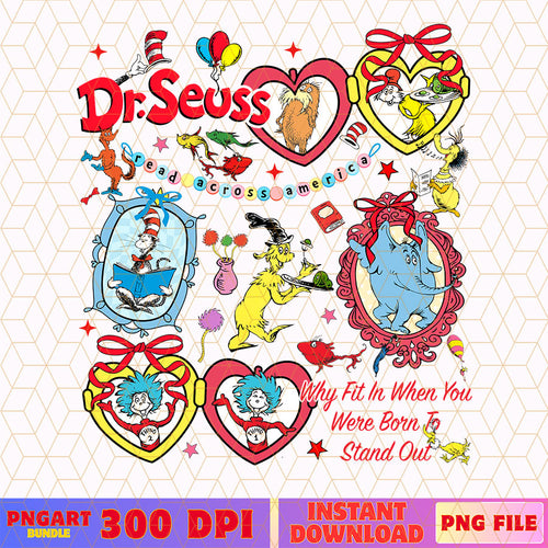 Dr Seuss Coquette Mirror Style Png Read Across America Png