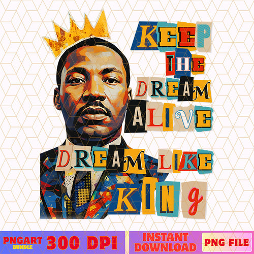 Dream Like King Black History Png Martin Luther King Png