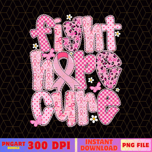 Faith hope cure Breast Cancer Png Fight Breast Cancer Png
