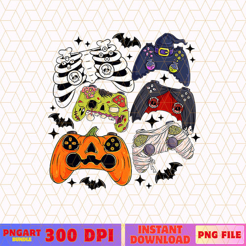 Halloween Gaming Controller Png Skeleton Halloween Png