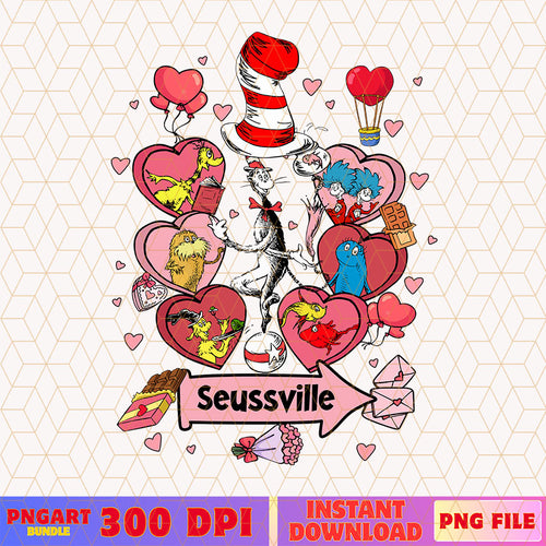 Happy Valentine Day Dr Seuss Png Dr Seuss Seussville Png