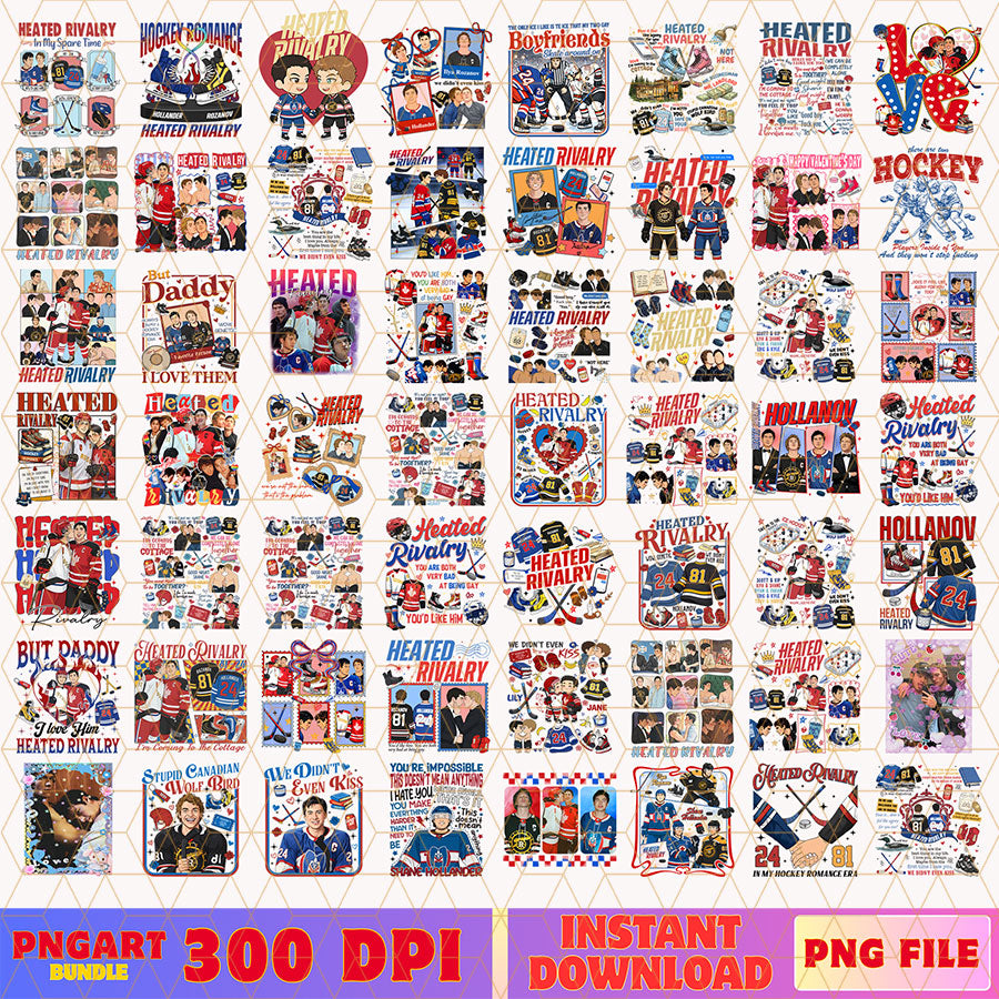 Hollander Rozanov Png Bundle Heated Rivalry Ilya & Shane Png