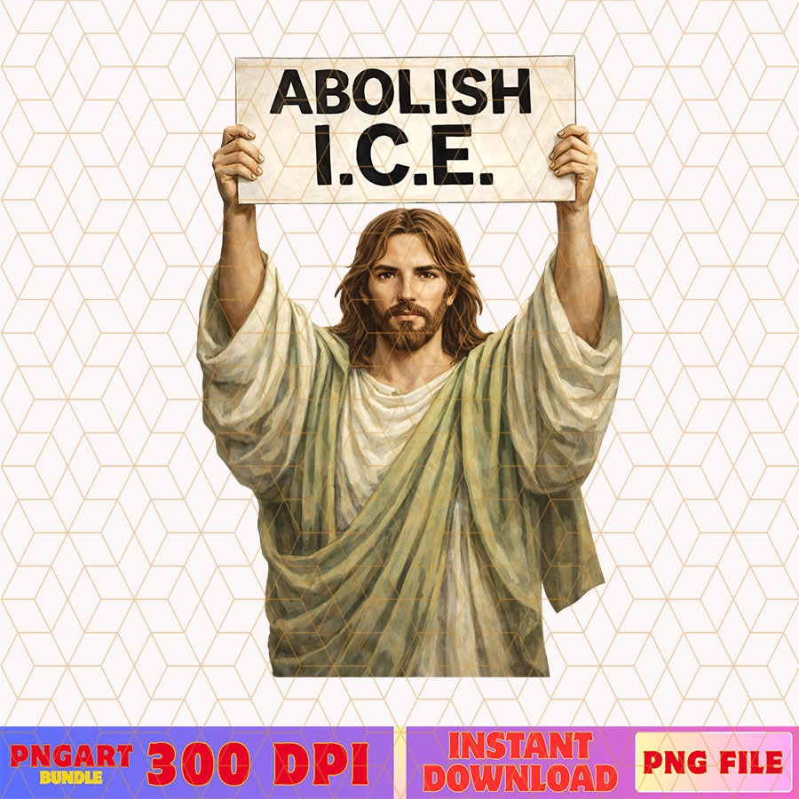 Jesus Arrested Parody Anti ICE Png Abolish Ice Jesus Png