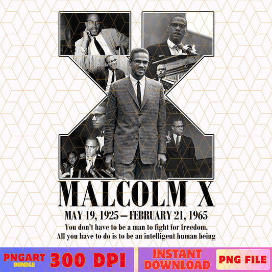 Malcolm X Legacy Black History Png Civil Rights Leader Png
