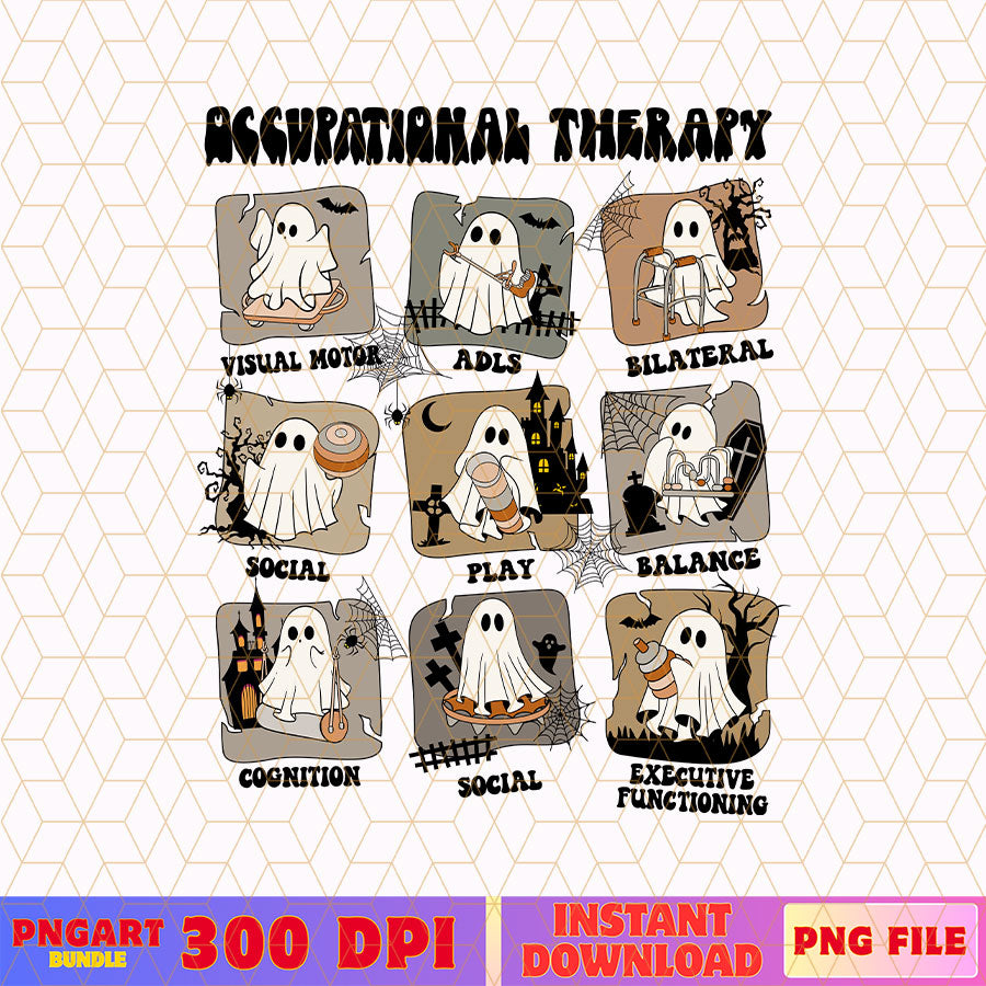 Occupational Therapy Halloween Png Spooky OT Halloween Png