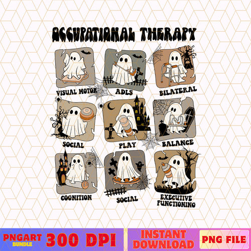 Occupational Therapy Halloween Png Spooky OT Halloween Png