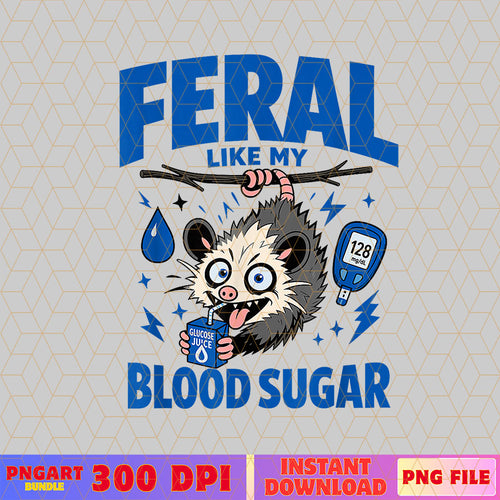Opossum Diabetes Awareness Png Blood Sugar Opossum Png