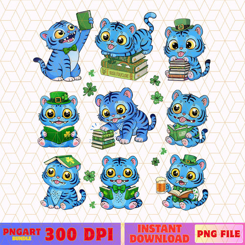 Reading Books Derpy St Patricks Day Png Kpop Demon Hunter Png