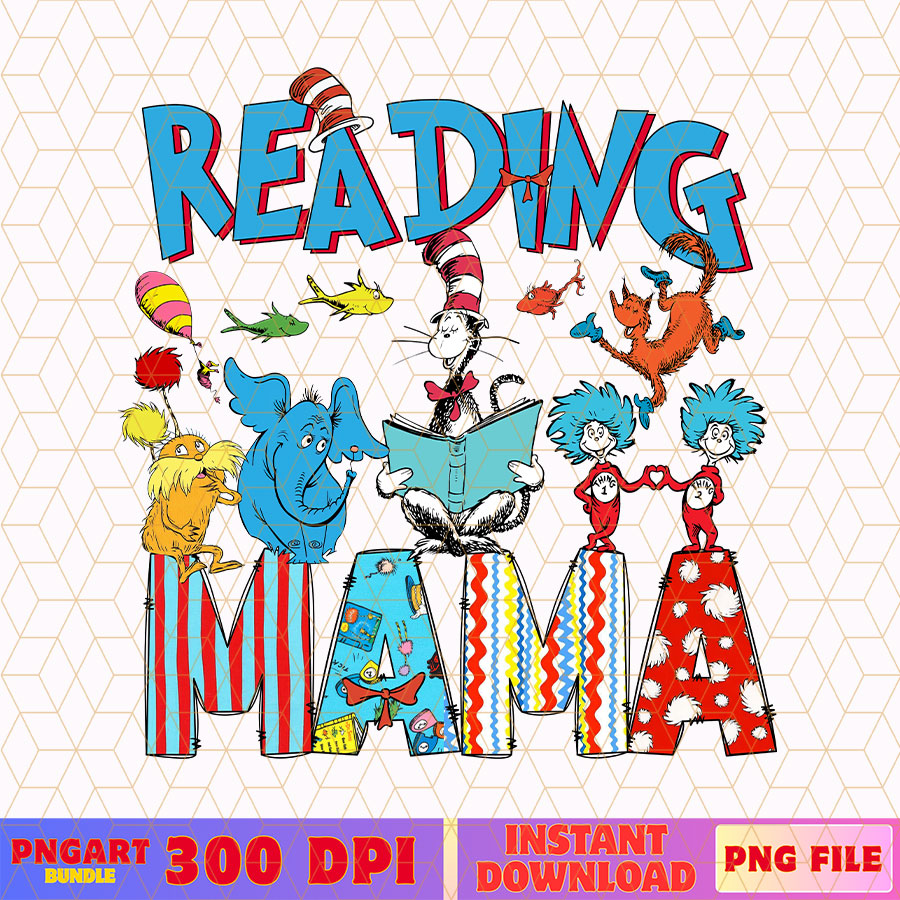Reading Mama Dr Seuss Png Read Across America Png